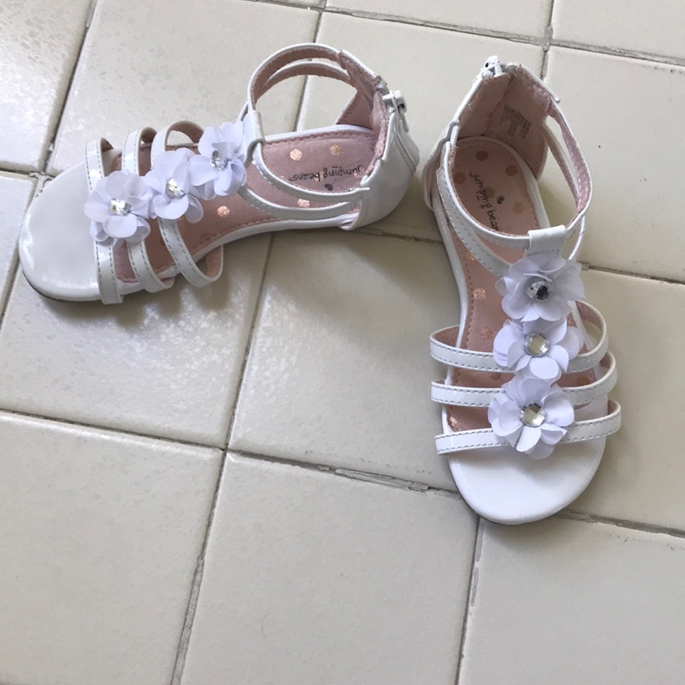 Jumping beans sandals - floral, open toe